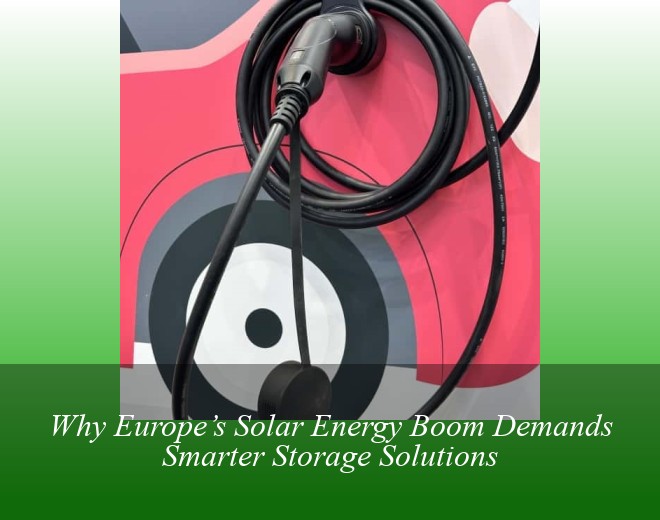 Why Europe’s Solar Energy Boom Demands Smarter Storage Solutions